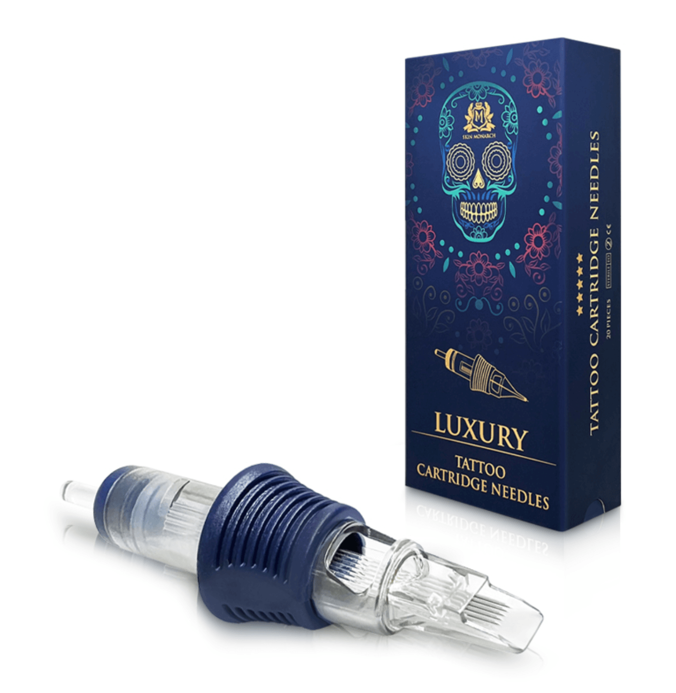 Skin Monarch Luxury Magnum tattoo cartridges — packaging