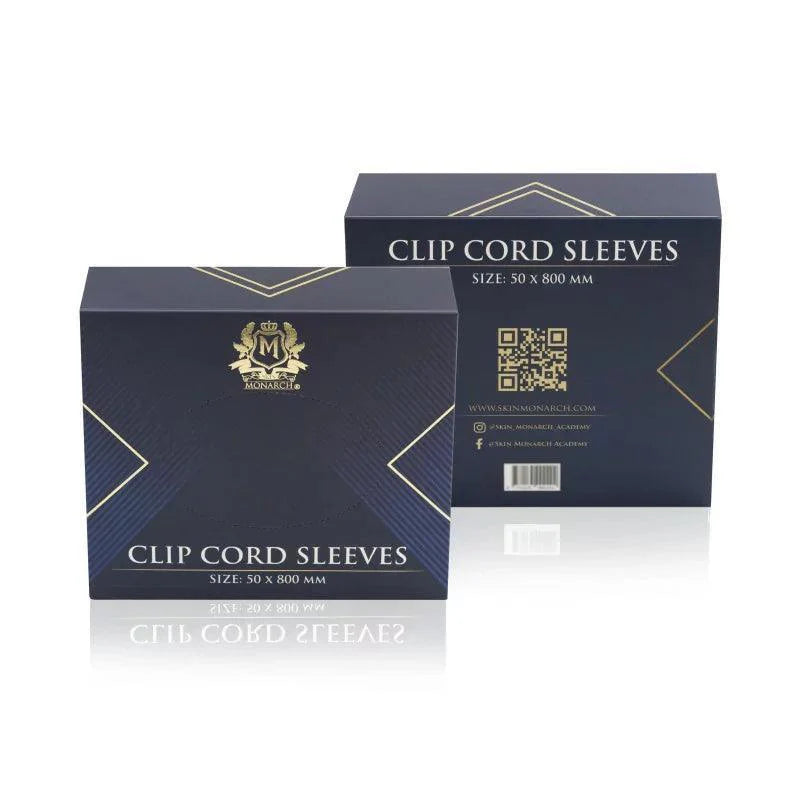 Skin Monarch Clip Cord Sleeves Yellow — single sleeve